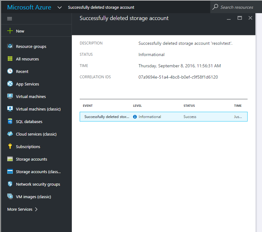 初心者 Azureストレージアカウントが削除できない Sios Tech Lab