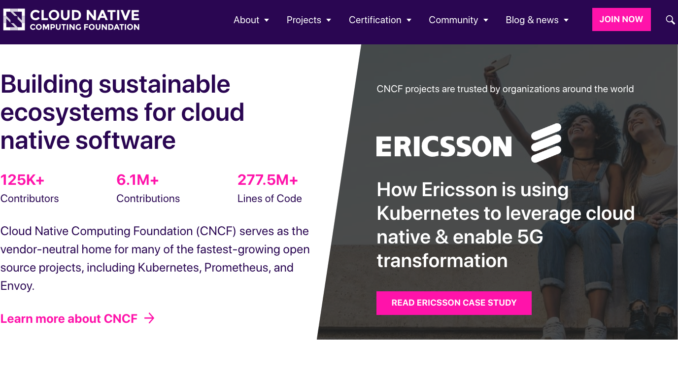 CNCF Cloud Native Computing Foundation(CNCF)