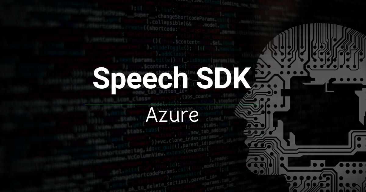 microsoft speech sdk python