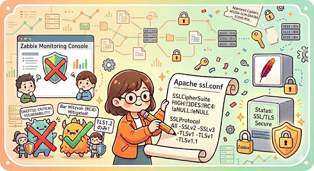 OSSサポートの現場から！Zabbix Webコンソールのセキュリティ設定 | SIOS Tech Lab
